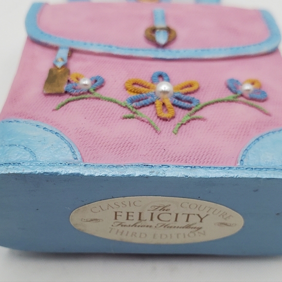 Vintage 4 Pieces Miniature Classic Couture Felicity 3rd Edition Shoe Hat Purse - Picture 5 of 13